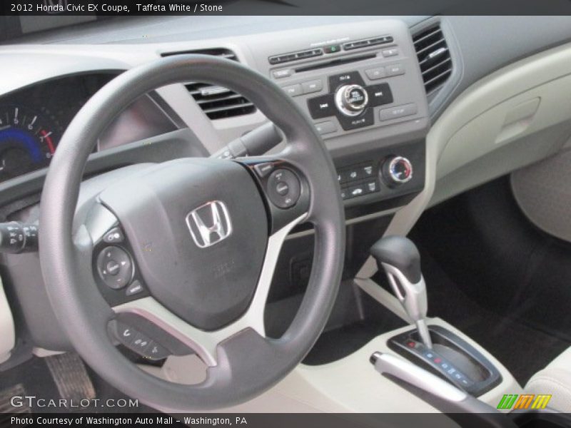 Dashboard of 2012 Civic EX Coupe