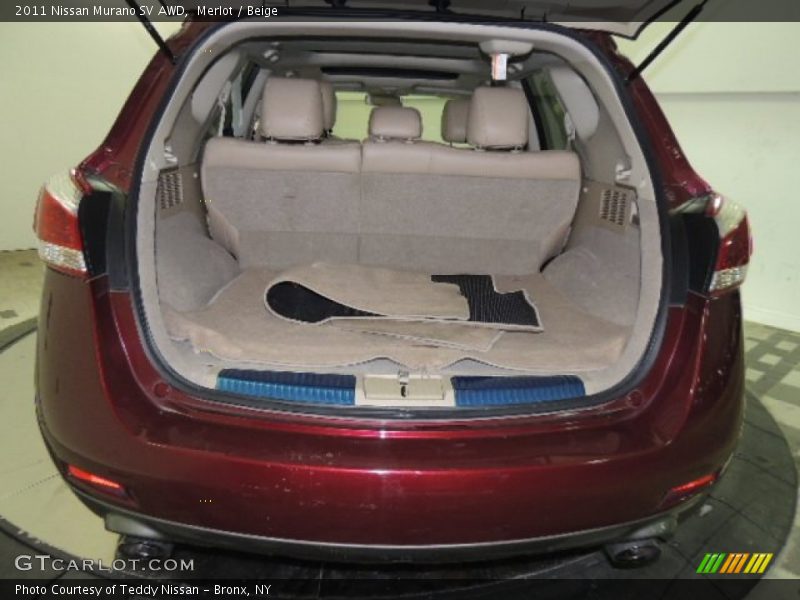 Merlot / Beige 2011 Nissan Murano SV AWD