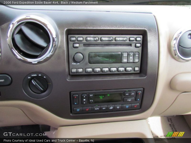 Controls of 2006 Expedition Eddie Bauer 4x4