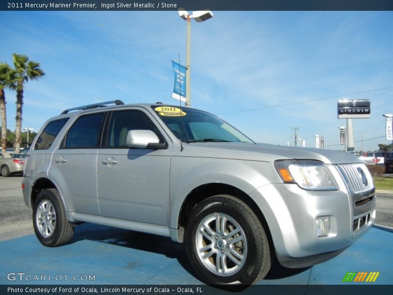 Front 3/4 View of 2011 Mariner Premier