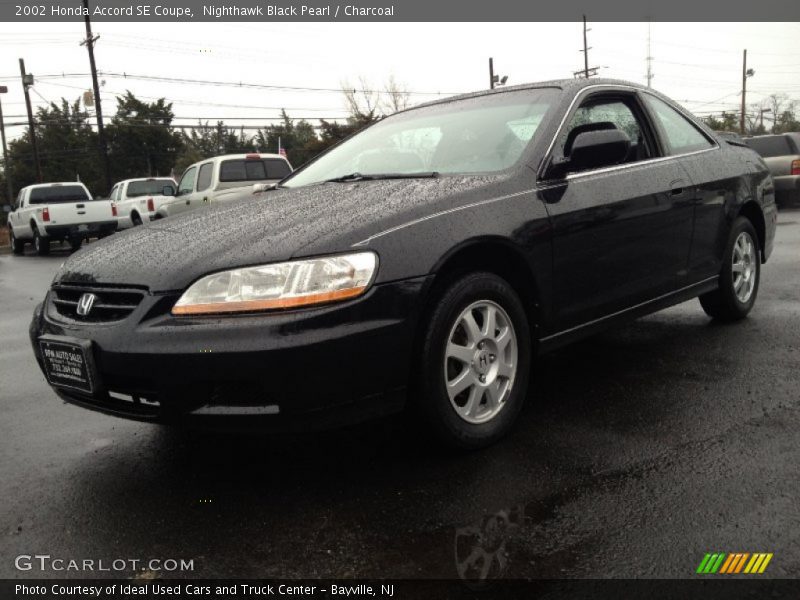 Nighthawk Black Pearl / Charcoal 2002 Honda Accord SE Coupe