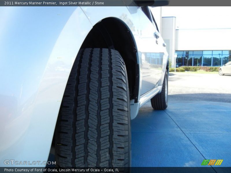 Ingot Silver Metallic / Stone 2011 Mercury Mariner Premier