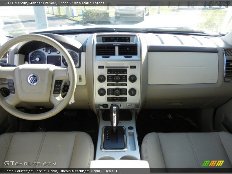 Dashboard of 2011 Mariner Premier