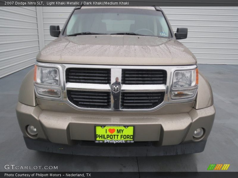 Light Khaki Metallic / Dark Khaki/Medium Khaki 2007 Dodge Nitro SLT
