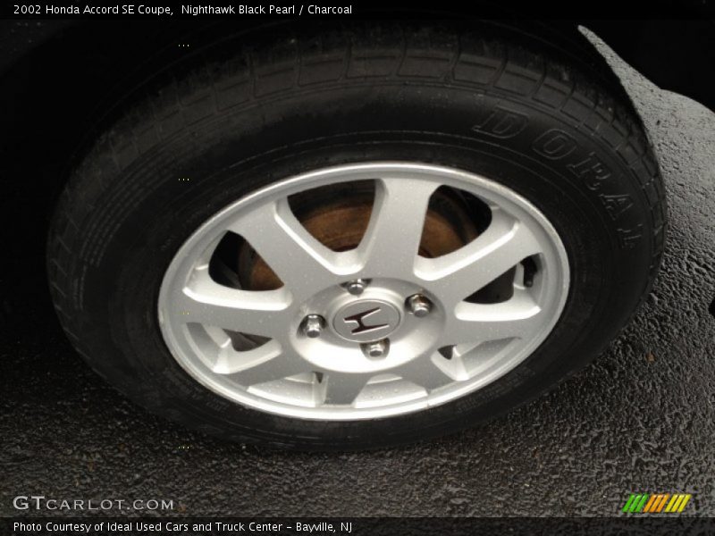 Nighthawk Black Pearl / Charcoal 2002 Honda Accord SE Coupe