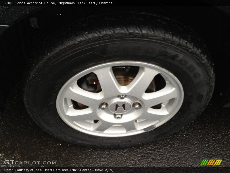 Nighthawk Black Pearl / Charcoal 2002 Honda Accord SE Coupe