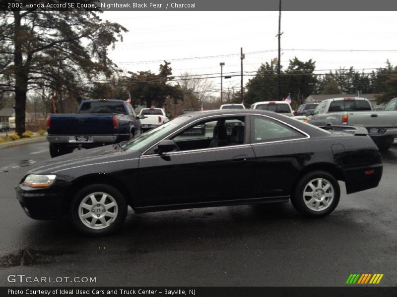 Nighthawk Black Pearl / Charcoal 2002 Honda Accord SE Coupe