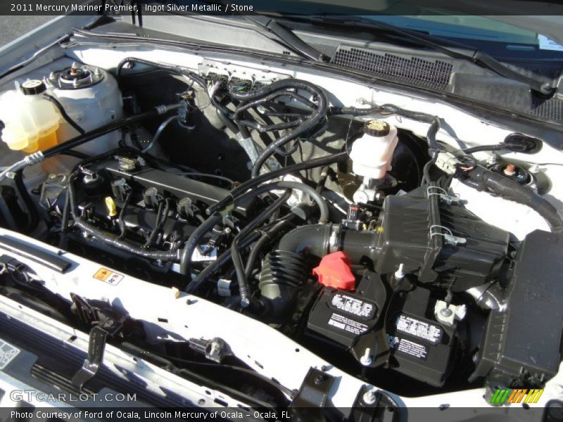  2011 Mariner Premier Engine - 2.5 Liter DOHC 16-Valve VVT 4 Cylinder