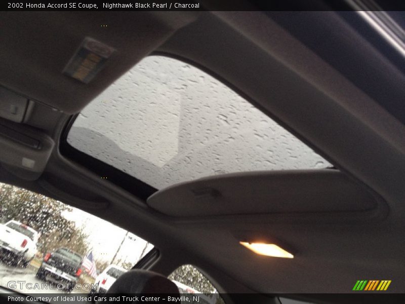 Nighthawk Black Pearl / Charcoal 2002 Honda Accord SE Coupe