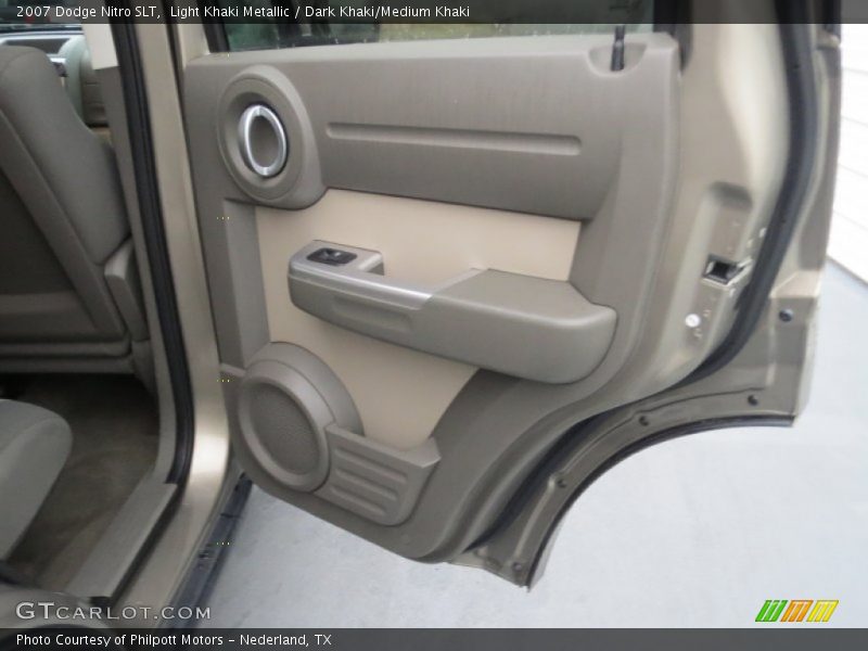 Light Khaki Metallic / Dark Khaki/Medium Khaki 2007 Dodge Nitro SLT