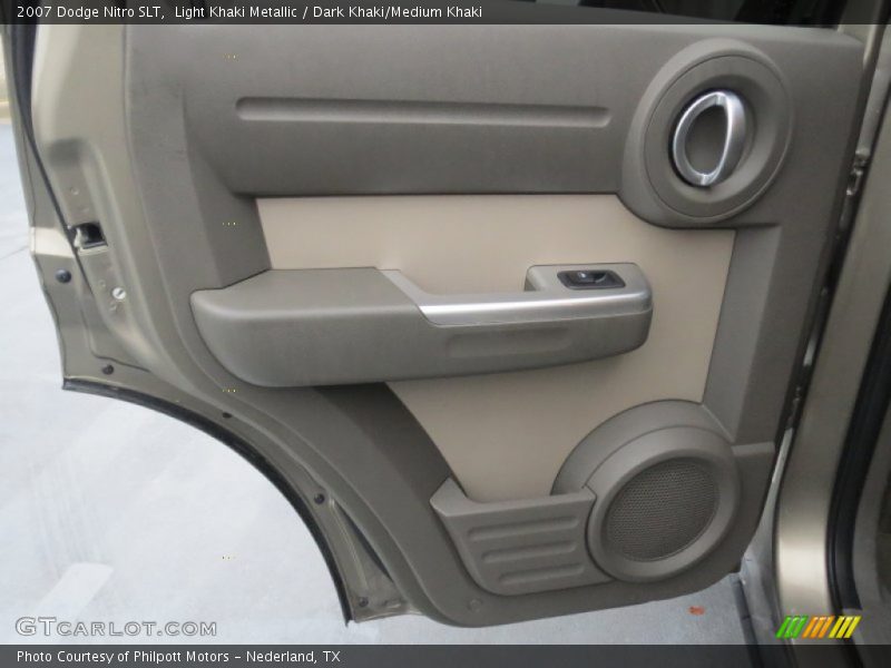 Light Khaki Metallic / Dark Khaki/Medium Khaki 2007 Dodge Nitro SLT