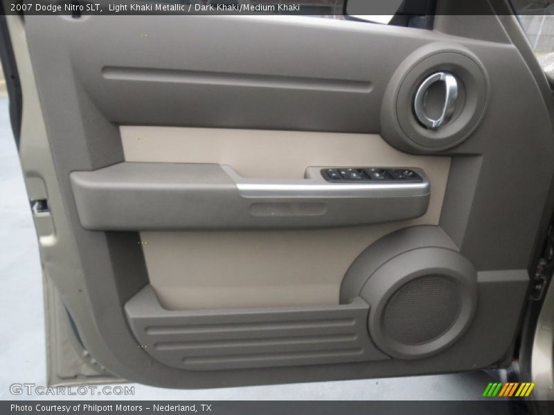 Light Khaki Metallic / Dark Khaki/Medium Khaki 2007 Dodge Nitro SLT