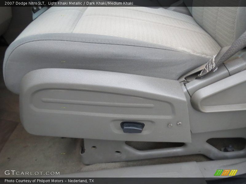 Light Khaki Metallic / Dark Khaki/Medium Khaki 2007 Dodge Nitro SLT