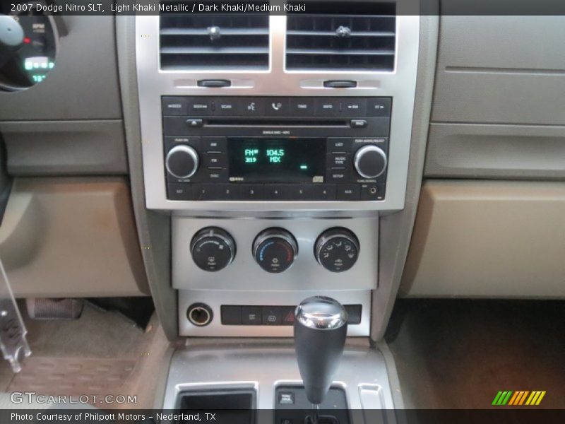 Controls of 2007 Nitro SLT