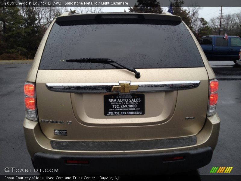 Sandstone Metallic / Light Cashmere 2006 Chevrolet Equinox LT AWD