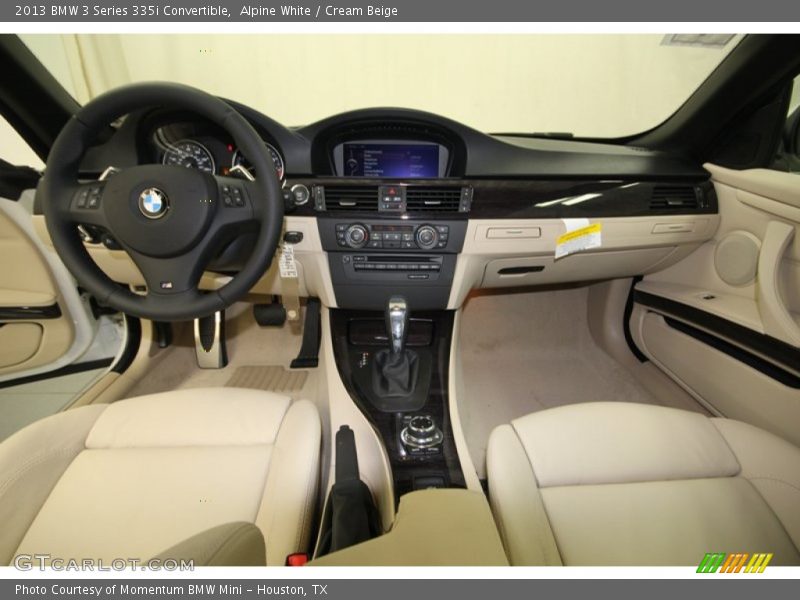 Alpine White / Cream Beige 2013 BMW 3 Series 335i Convertible