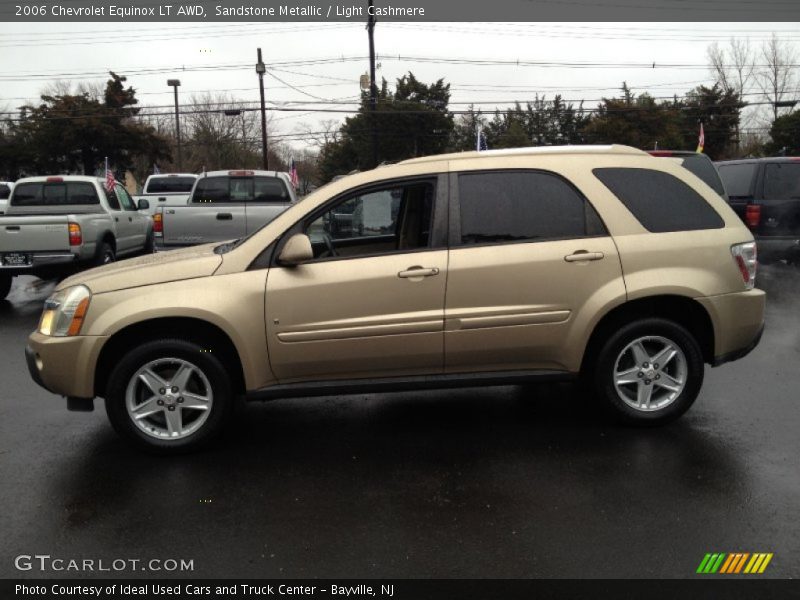 Sandstone Metallic / Light Cashmere 2006 Chevrolet Equinox LT AWD
