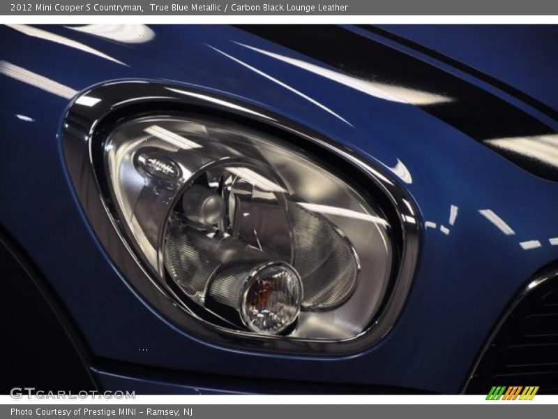 True Blue Metallic / Carbon Black Lounge Leather 2012 Mini Cooper S Countryman