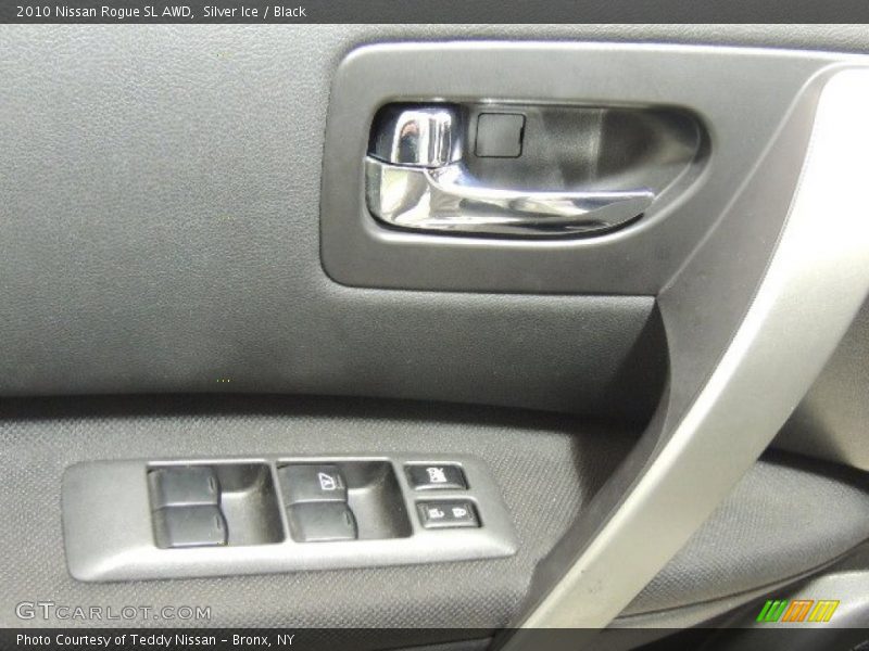 Silver Ice / Black 2010 Nissan Rogue SL AWD