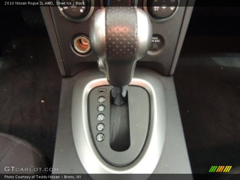 Silver Ice / Black 2010 Nissan Rogue SL AWD