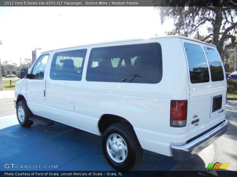 Oxford White / Medium Pebble 2012 Ford E Series Van E350 XLT Passenger