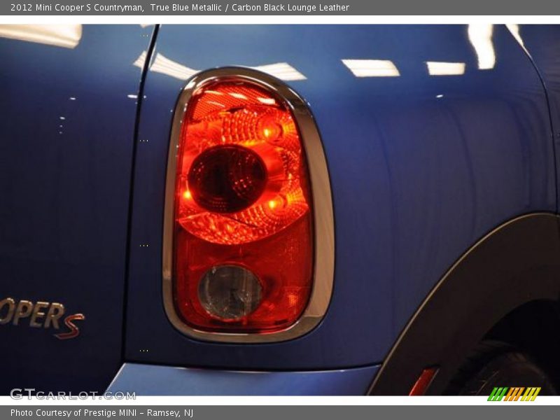 True Blue Metallic / Carbon Black Lounge Leather 2012 Mini Cooper S Countryman