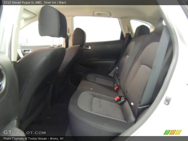 Silver Ice / Black 2010 Nissan Rogue SL AWD