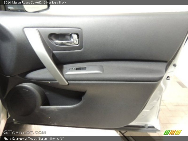 Silver Ice / Black 2010 Nissan Rogue SL AWD
