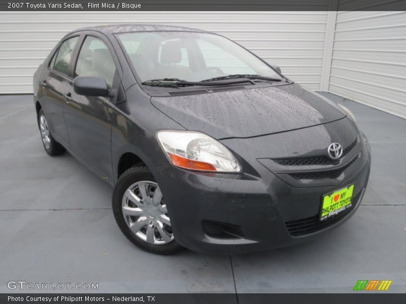 Flint Mica / Bisque 2007 Toyota Yaris Sedan