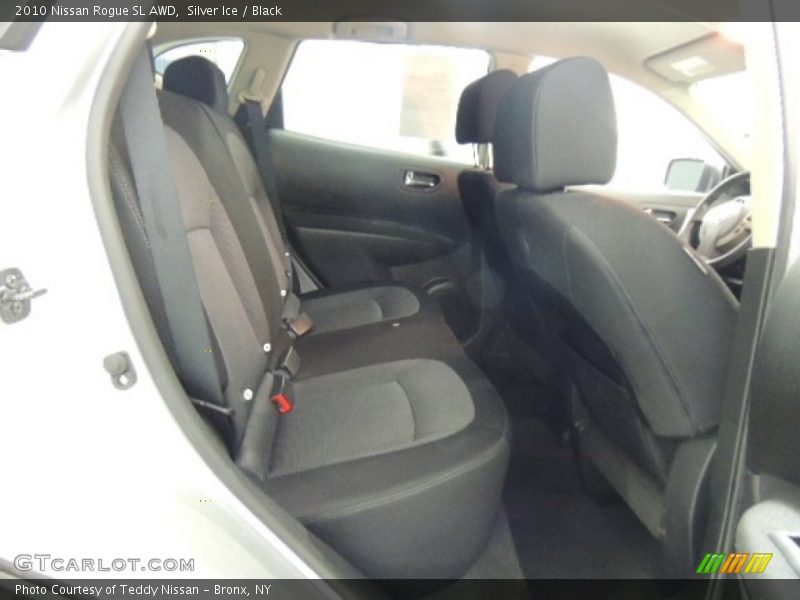 Silver Ice / Black 2010 Nissan Rogue SL AWD