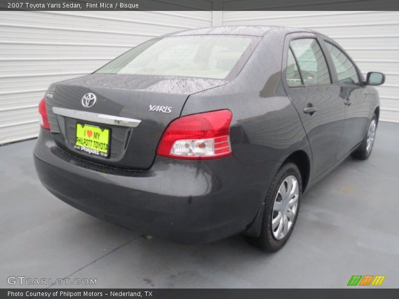 Flint Mica / Bisque 2007 Toyota Yaris Sedan