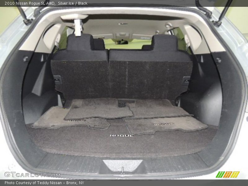 Silver Ice / Black 2010 Nissan Rogue SL AWD