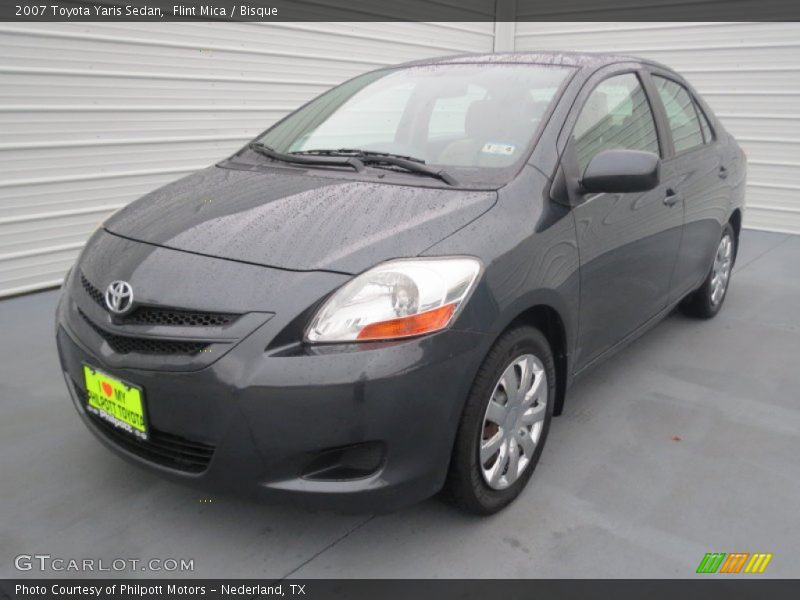 Flint Mica / Bisque 2007 Toyota Yaris Sedan