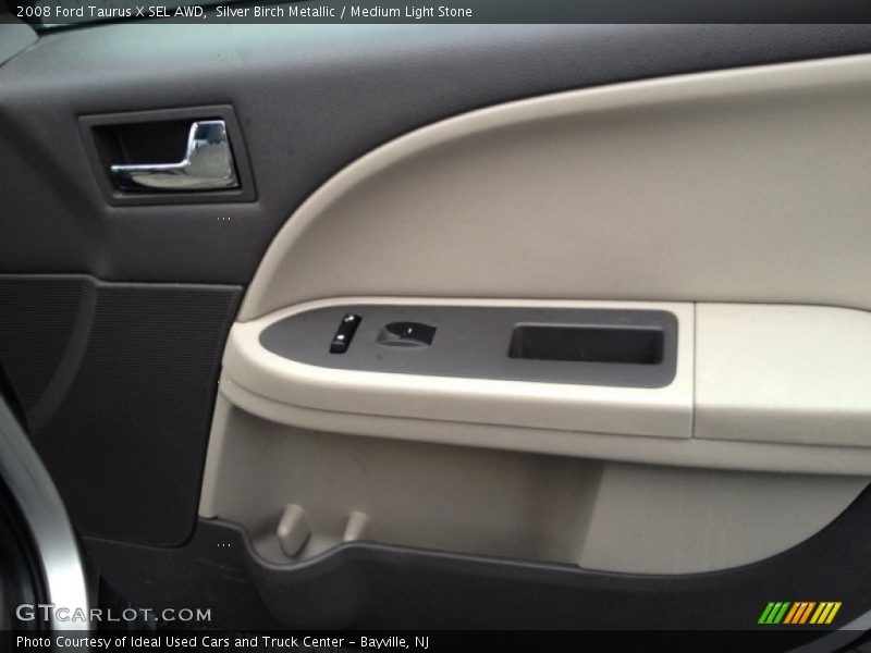 Silver Birch Metallic / Medium Light Stone 2008 Ford Taurus X SEL AWD