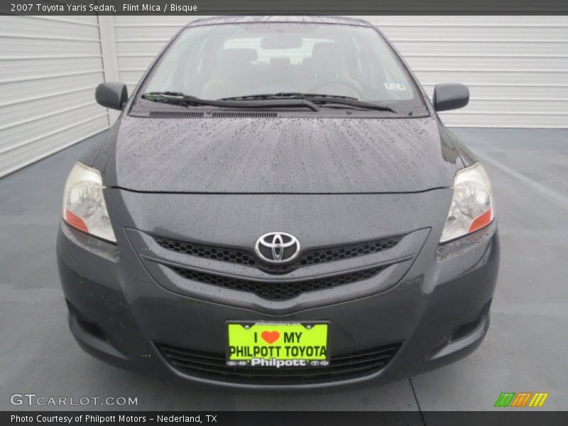 Flint Mica / Bisque 2007 Toyota Yaris Sedan