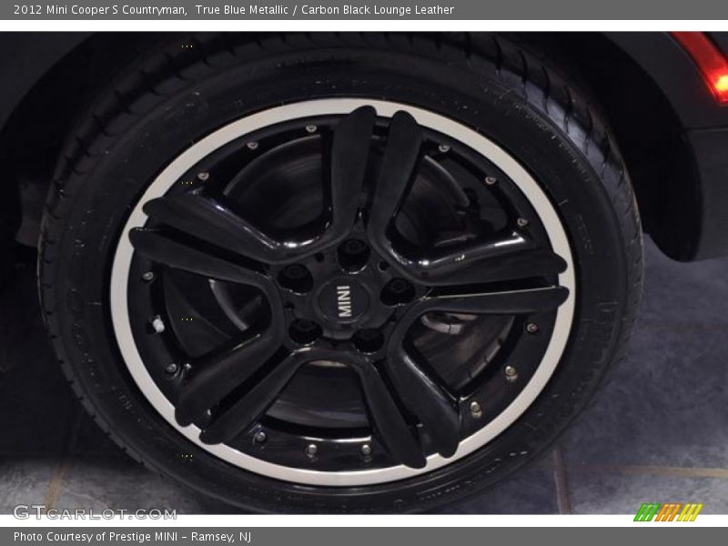 True Blue Metallic / Carbon Black Lounge Leather 2012 Mini Cooper S Countryman