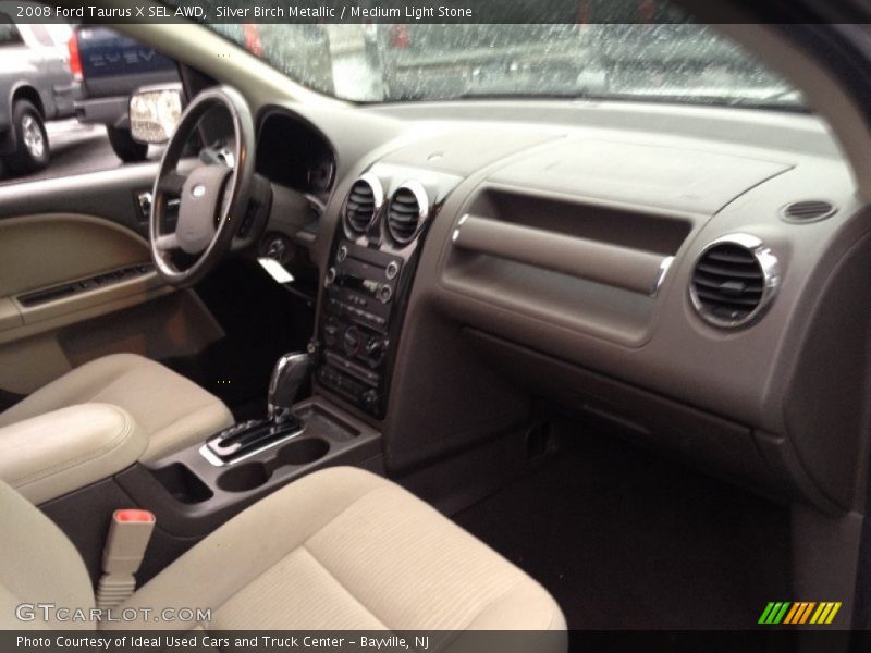 Silver Birch Metallic / Medium Light Stone 2008 Ford Taurus X SEL AWD