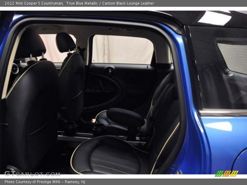 True Blue Metallic / Carbon Black Lounge Leather 2012 Mini Cooper S Countryman