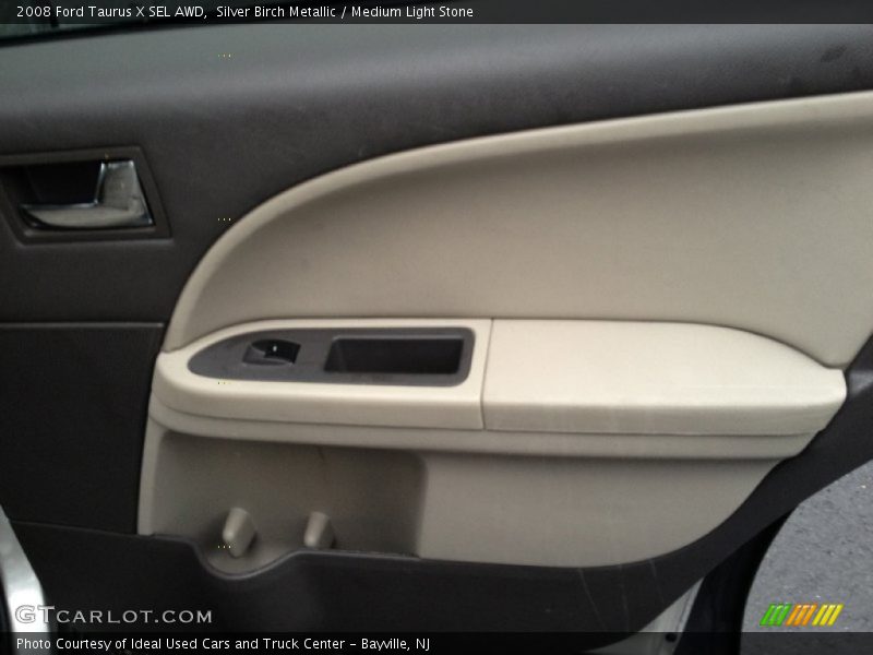 Silver Birch Metallic / Medium Light Stone 2008 Ford Taurus X SEL AWD