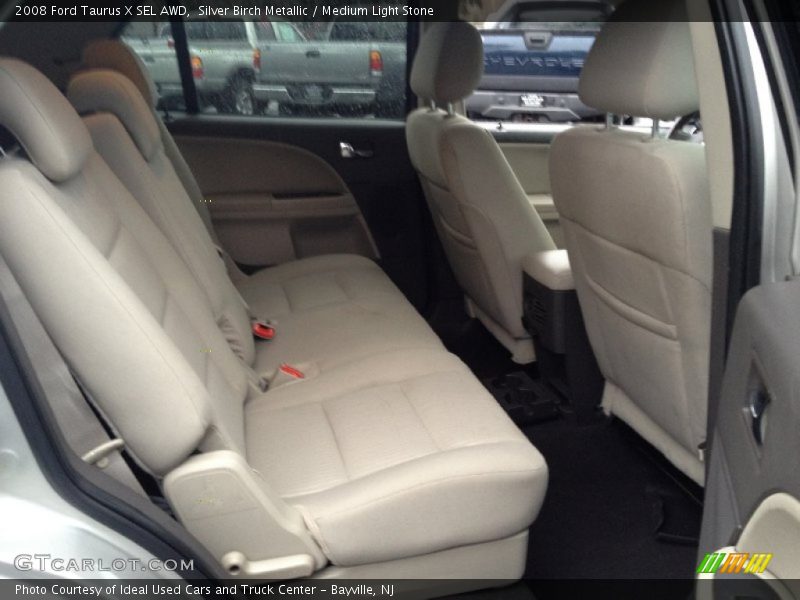 Silver Birch Metallic / Medium Light Stone 2008 Ford Taurus X SEL AWD