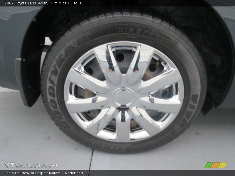 Flint Mica / Bisque 2007 Toyota Yaris Sedan