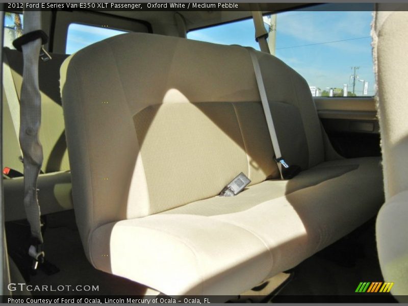 Oxford White / Medium Pebble 2012 Ford E Series Van E350 XLT Passenger