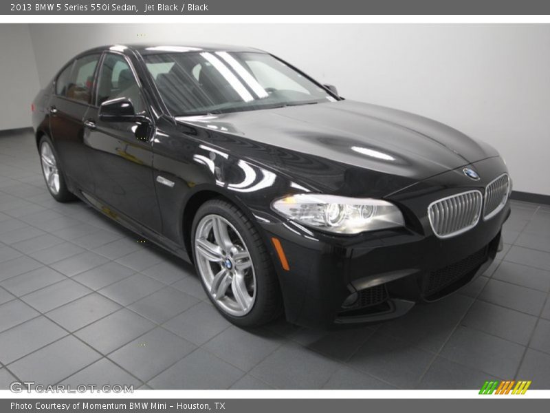 Jet Black / Black 2013 BMW 5 Series 550i Sedan