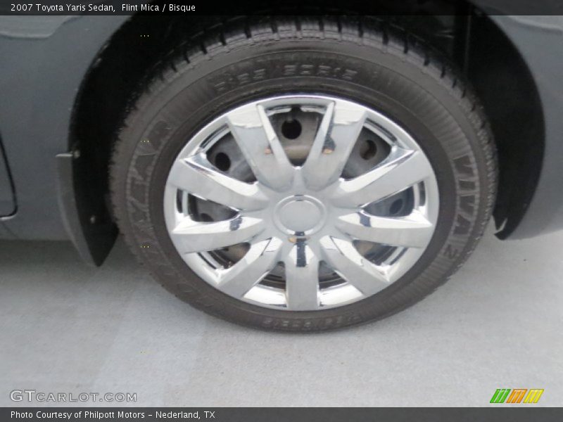 Flint Mica / Bisque 2007 Toyota Yaris Sedan