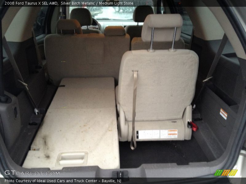 Silver Birch Metallic / Medium Light Stone 2008 Ford Taurus X SEL AWD