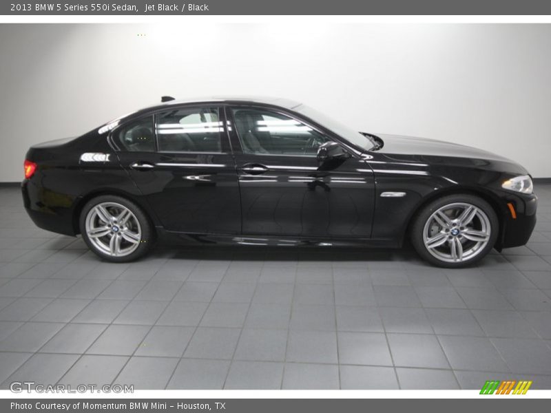 Jet Black / Black 2013 BMW 5 Series 550i Sedan