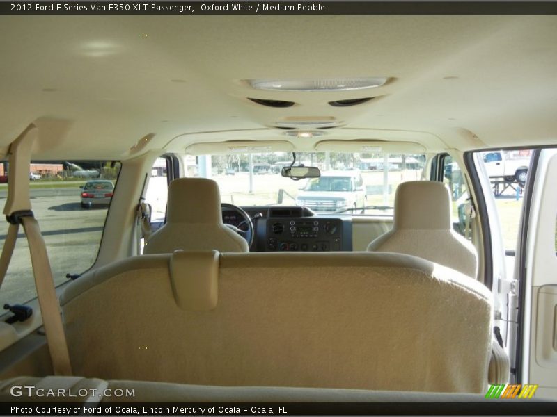Oxford White / Medium Pebble 2012 Ford E Series Van E350 XLT Passenger