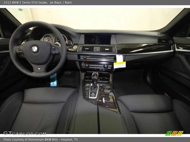 Jet Black / Black 2013 BMW 5 Series 550i Sedan