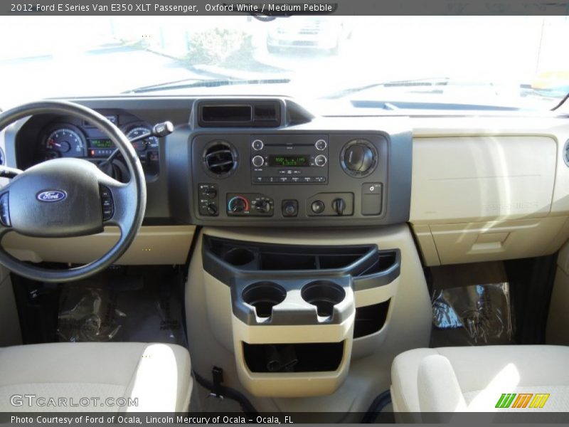 Dashboard of 2012 E Series Van E350 XLT Passenger