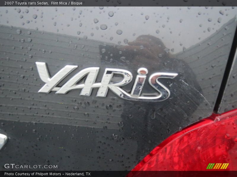 Flint Mica / Bisque 2007 Toyota Yaris Sedan